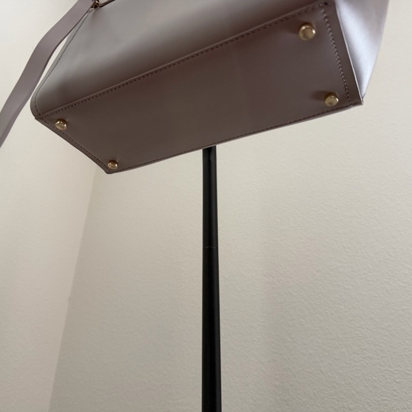 Kate Spade Arbour Hill Lilah Satchel Crossbody Beige Neutral Leather - Picture 7 of 9